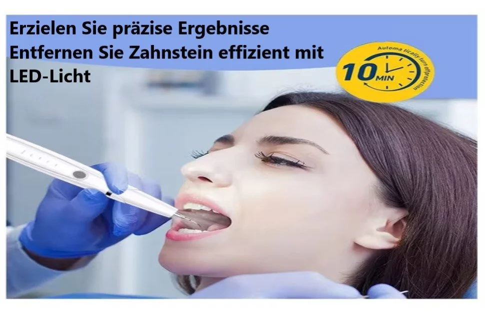 Ultrasonic Dental Cleaning Set with Attachments