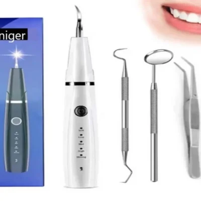 Ultrasonic Dental Cleaning Set with Attachments