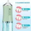 Electric Water Flosser, 220 ml, Green