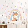 Wandtattoo Kinder Tier Wandsticker Dekoration