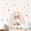 Wandtattoo Kinder Tier Wandsticker Dekoration