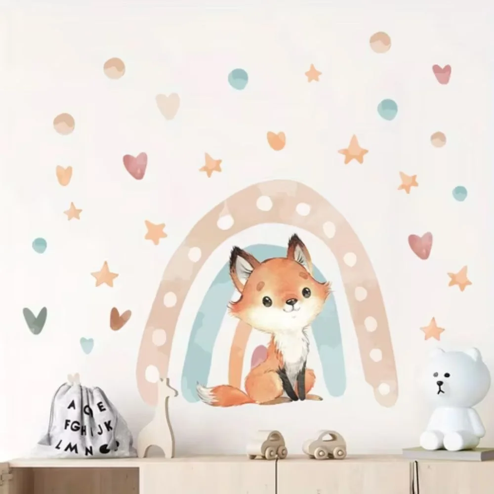 Wandtattoo Kinder Tier Wandsticker Dekoration