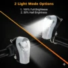 Bicycle Front Light, 30 Lux LED Bicycle Lamp, Battery Operated Bicycle Light