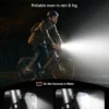 Bicycle Front Light, 30 Lux LED Bicycle Lamp, Battery Operated Bicycle Light