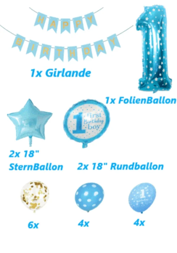 1st Birthday Decoration for Boys & Girls