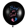 Aufblasbares Partyzubehör 2 Stück XXL Gender Reveal Deko