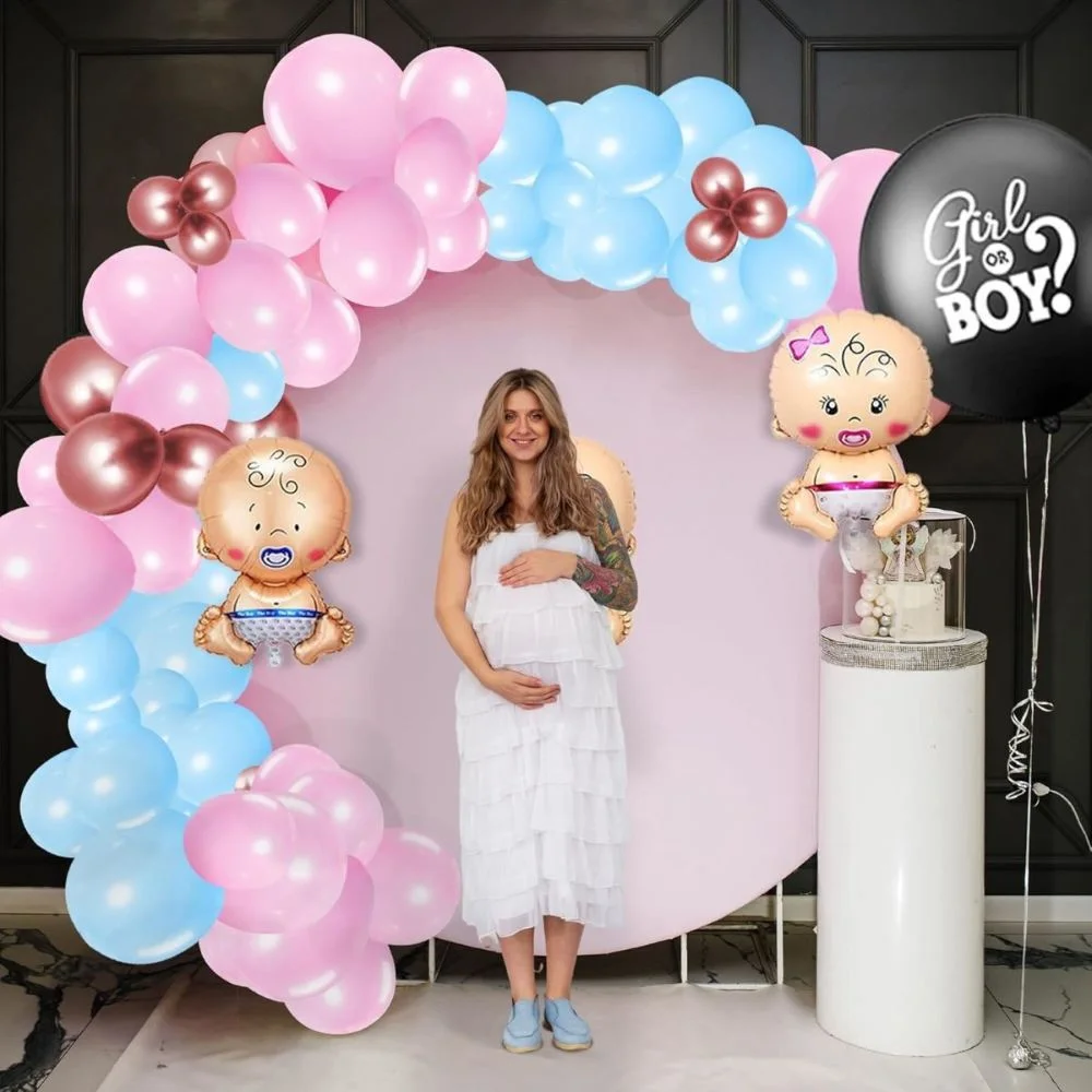 Gender Reveal Party Set, Pink & Blue