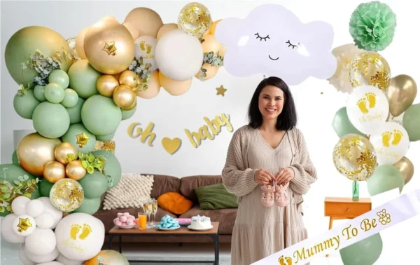 Gender-Reveal-Party-Set für die Babyparty