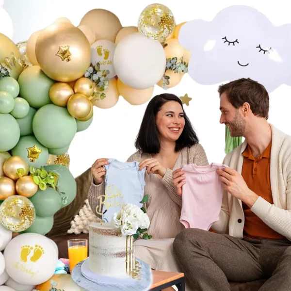 Gender-Reveal-Party-Set für die Babyparty