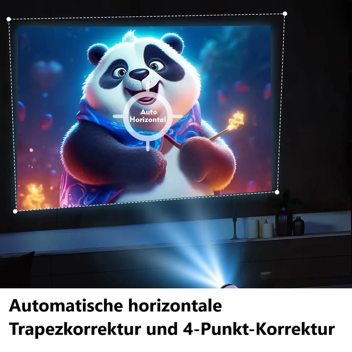 Beamer 4K, Grau