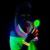 Glow Sticks, 100 Pieces, with Connectors