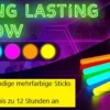 Knicklichter, 50 Stück, mit 100 Verbindern