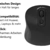 Lexa Computermaus Schwarz