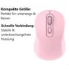 Lexa Computermaus Rosa