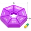 Pillendose Lila, 2er-Set