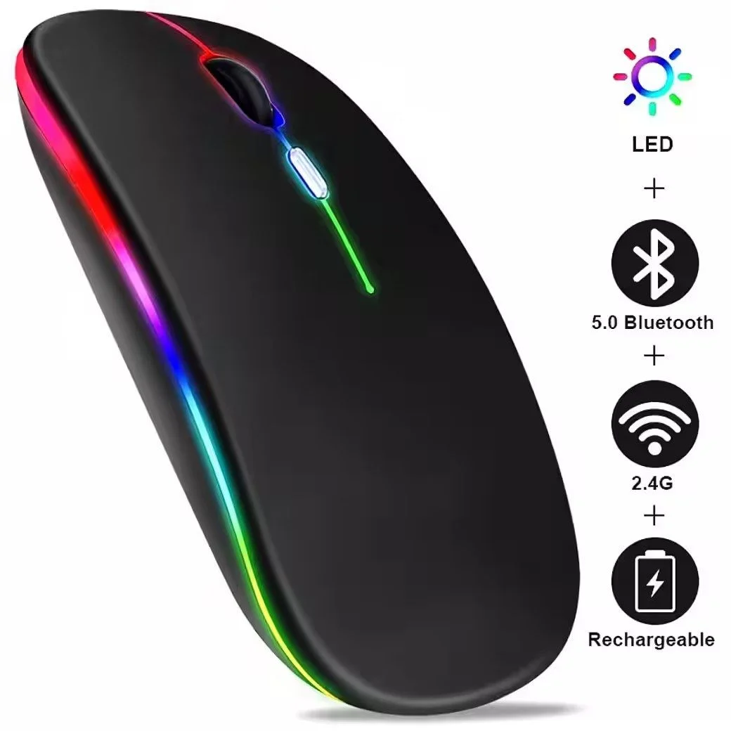 Bluetooth-Maus Schwarz matt