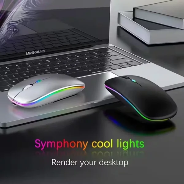 Bluetooth-Maus Schwarz matt
