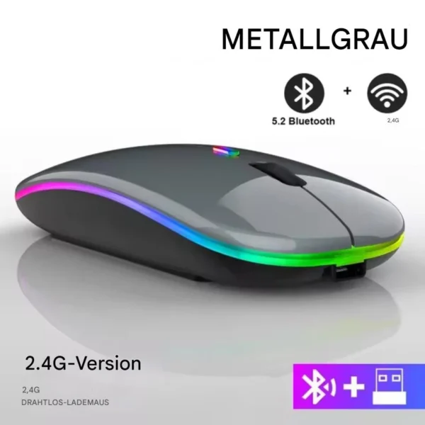 Kabellose RGB-Gaming-Maus, 1 Stück