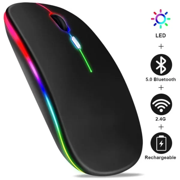 Kabellose RGB-Gaming-Maus, 1 Stück