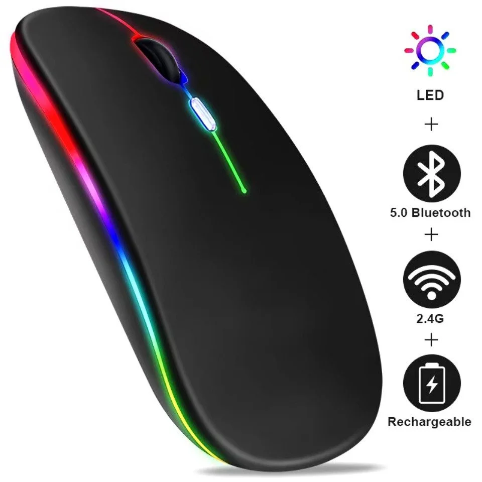 Kabellose RGB-Gaming-Maus, 1 Stück