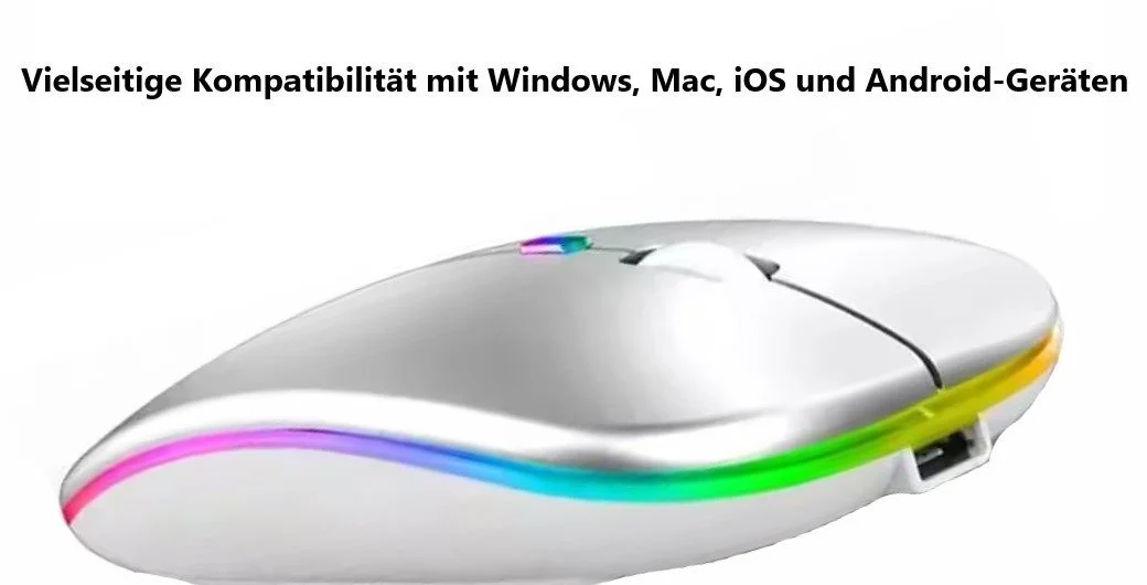 Bluetooth Mouse, Matte Silver