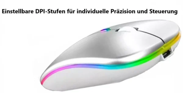 Bluetooth Mouse, Matte Silver