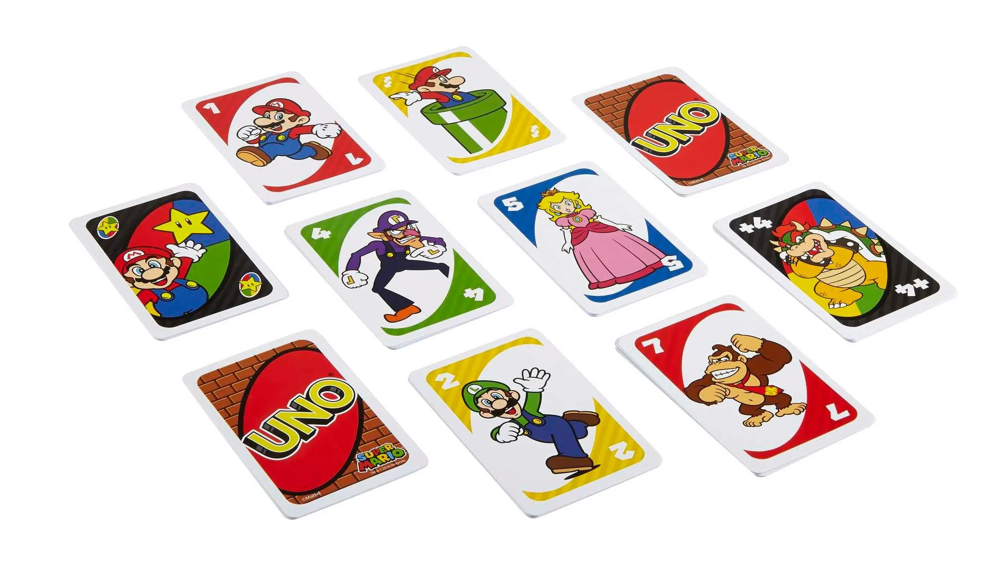 UNO Kartenspiel Super Mario