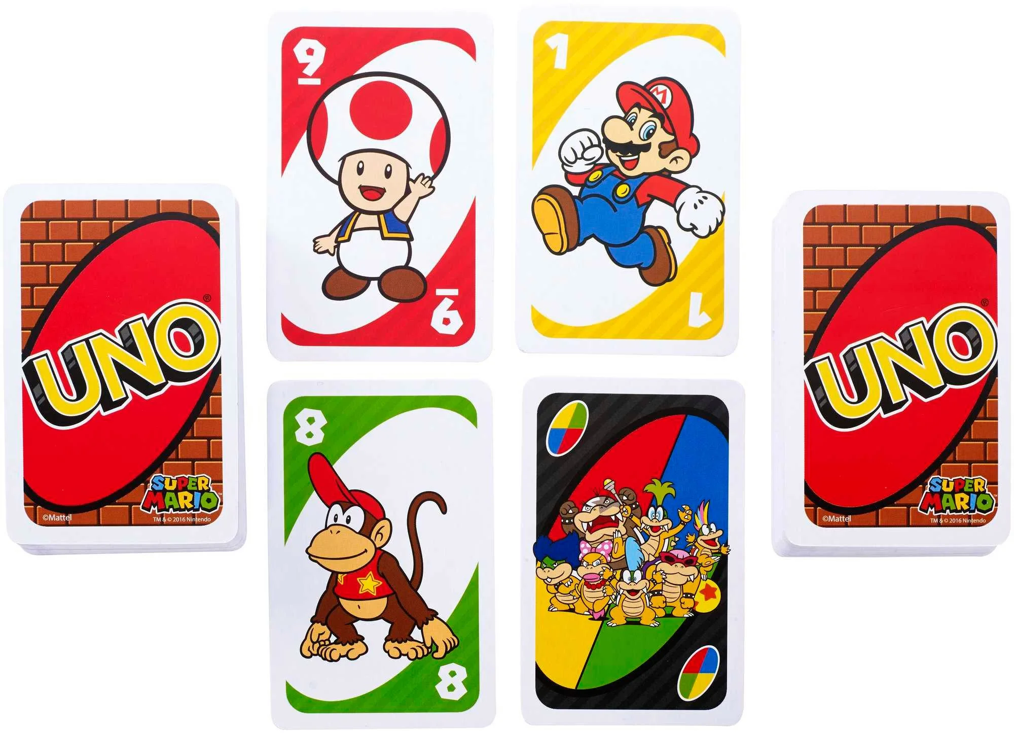 UNO Kartenspiel Super Mario
