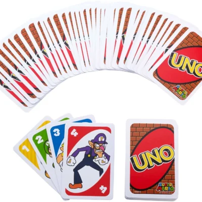 UNO Card Game Super Mario
