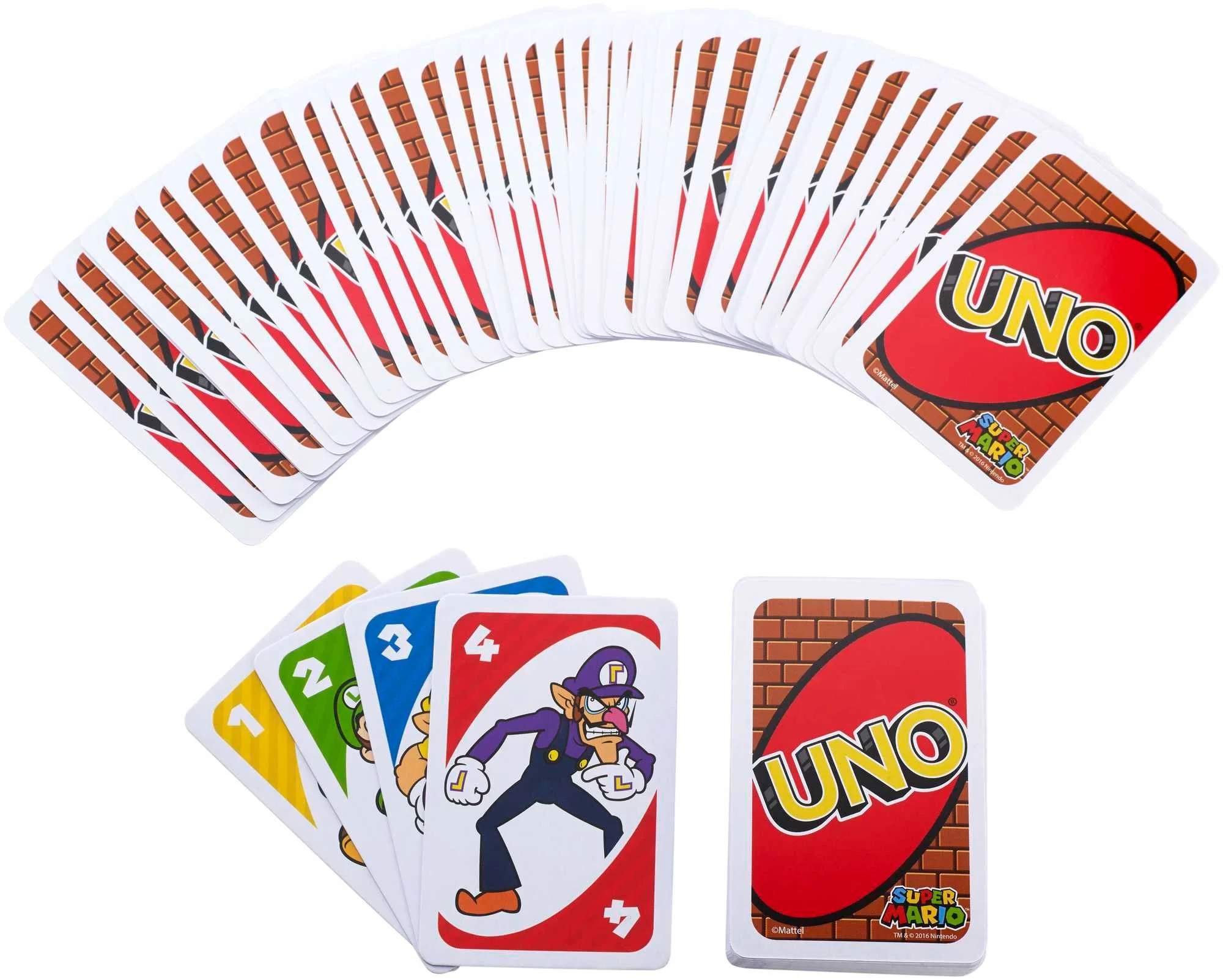 UNO Kartenspiel Super Mario