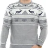 Herren-Weihnachtspullover aus 100 % Acryl, 1 Stück