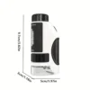 Kids' Handheld Microscope 50–300× with LED