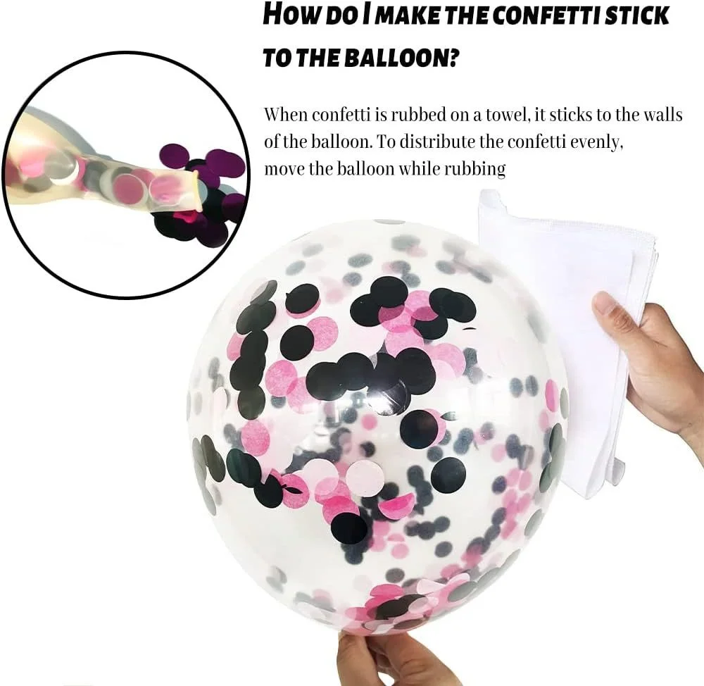 Mickey Mouse Motto-Geburtstagsdeko, Schwarz-Pink