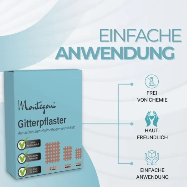 Mückenpflaster, 180 Stück, 27 × 20 mm