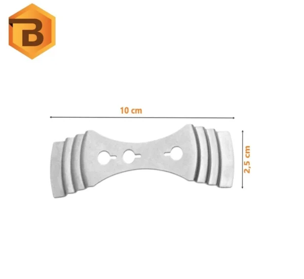 Dochthalter für Kerzen, 6–9 cm verstellbar