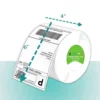 Thermo-Versandetiketten auf Rolle, 100 × 150 mm