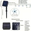 Solar-Lichterkette Cherry, 5 m, 20 LEDs