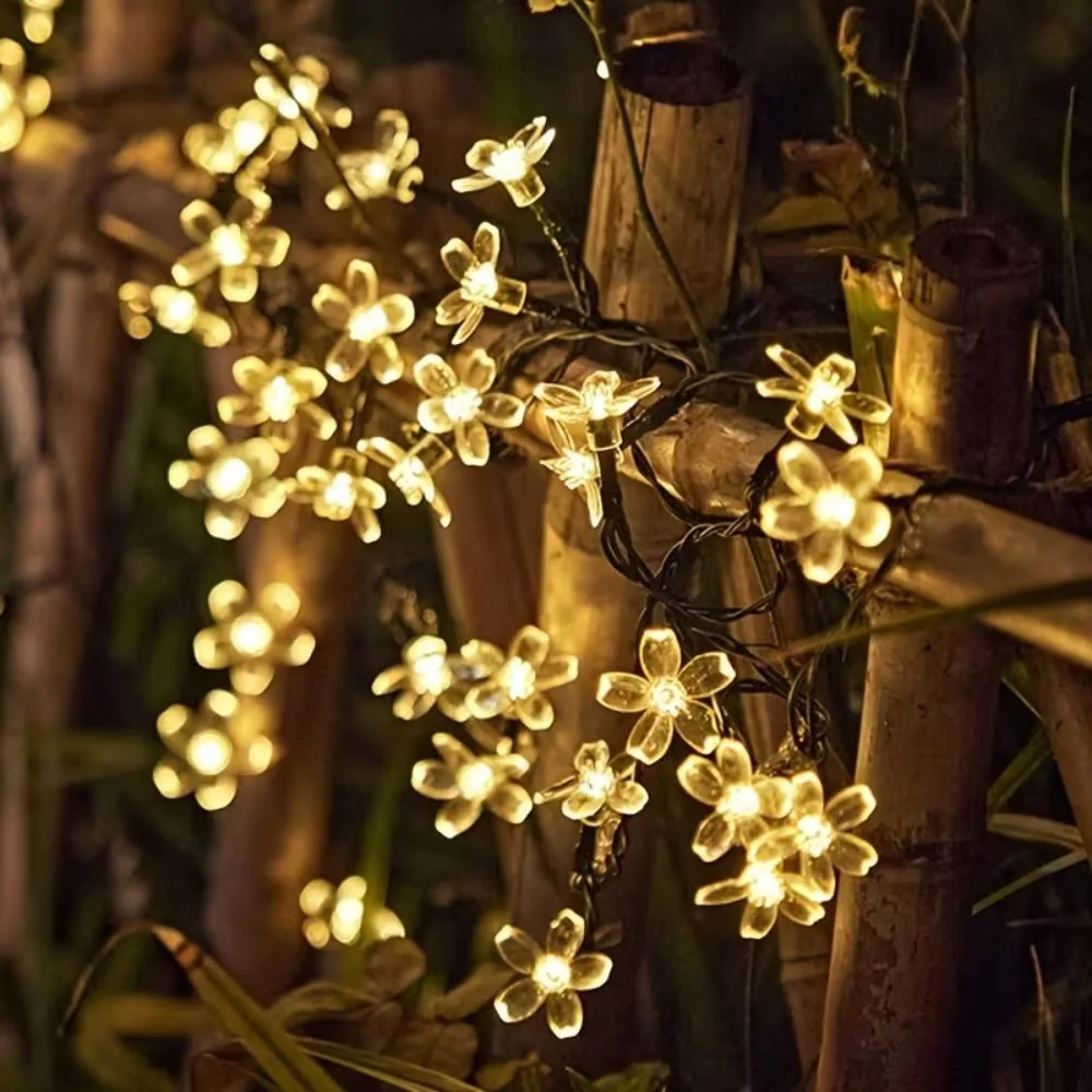 Solar-Lichterkette Cherry, 5 m, 20 LEDs