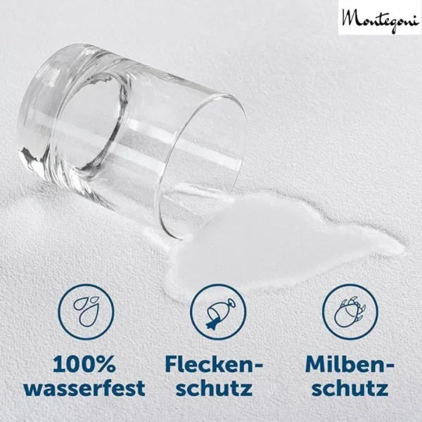 Waterproof Mattress Protector, White