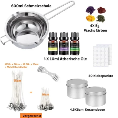 Kerzen-Bastelset, groß