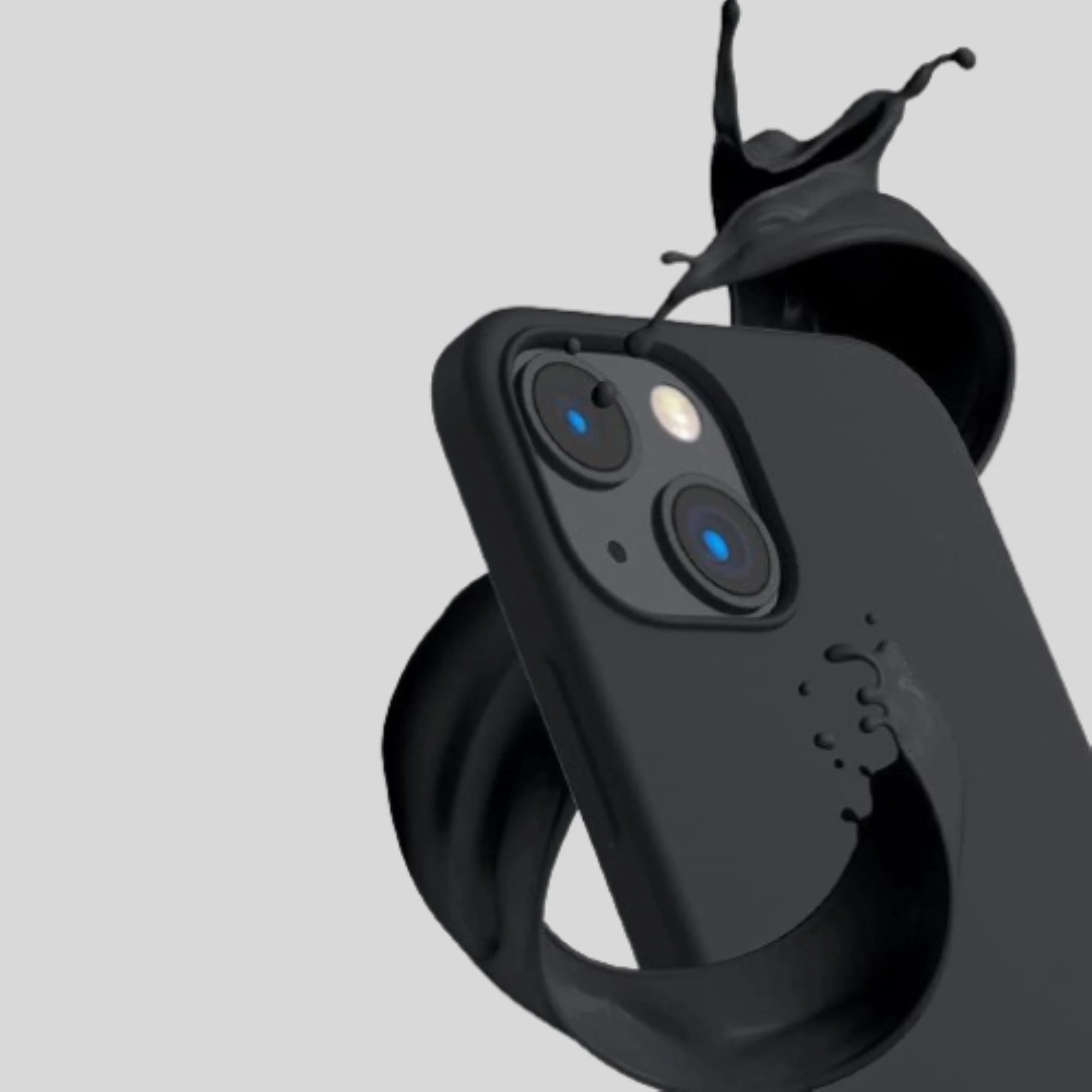 Silikonhülle Schwarz für iPhone 13/14, 13/14 Pro, 13/14 Pro Max