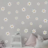 Wandsticker Boho-Gänseblümchen, 3 Teile
