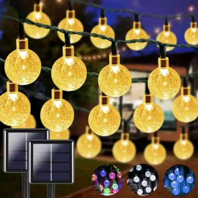 LED-Lichterkette mit Kugeln