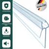 PVC Shower Seal, Set of 2 × 100 cm, for 4–6 mm Glass