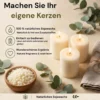Natürliches Sojawachs für Kerzen