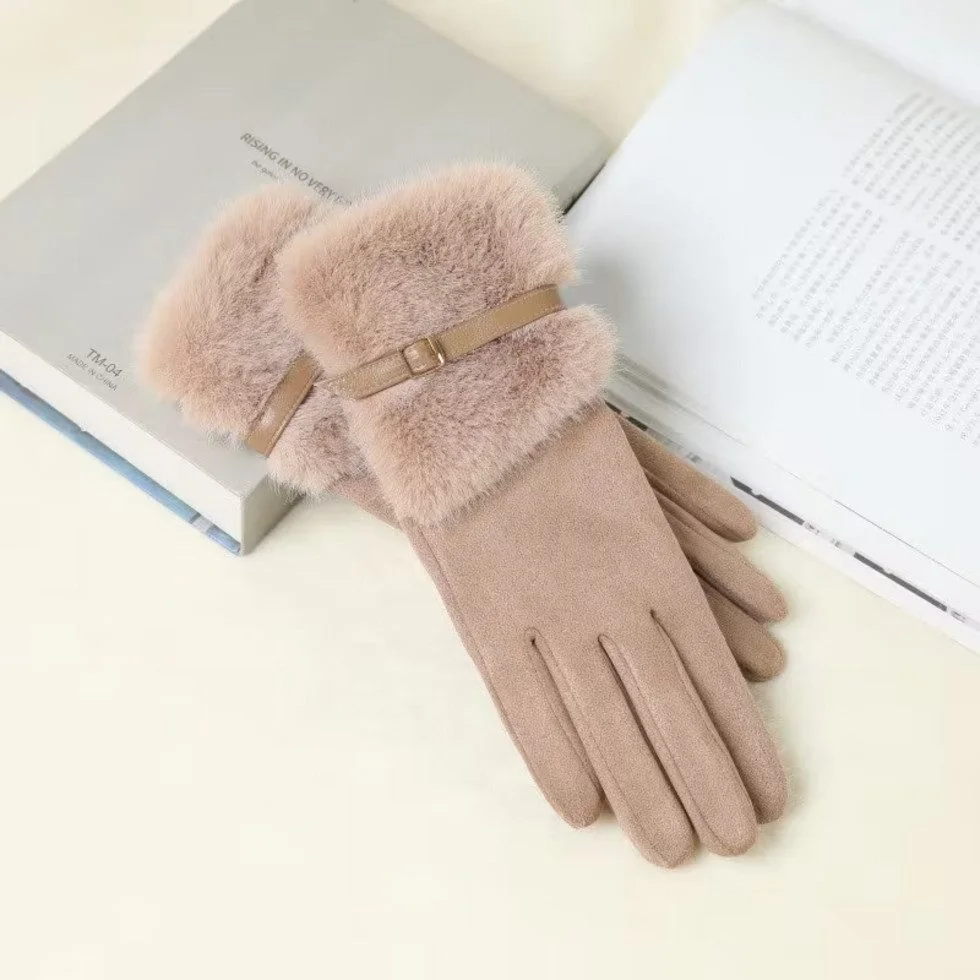 Handschuhe mit Riemen