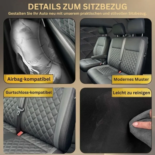 VW Transporter Grey & Black