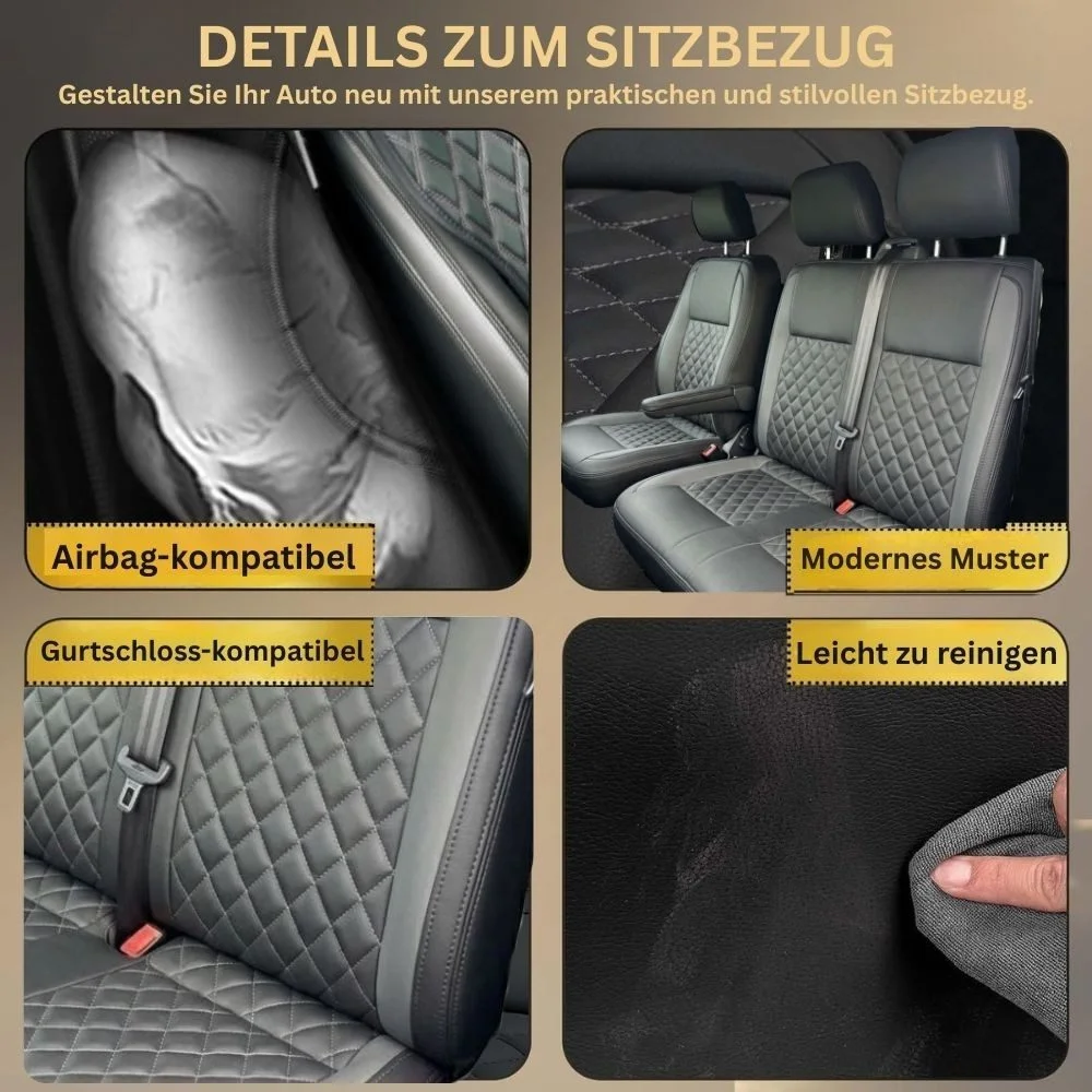 VW Transporter Grey & Black
