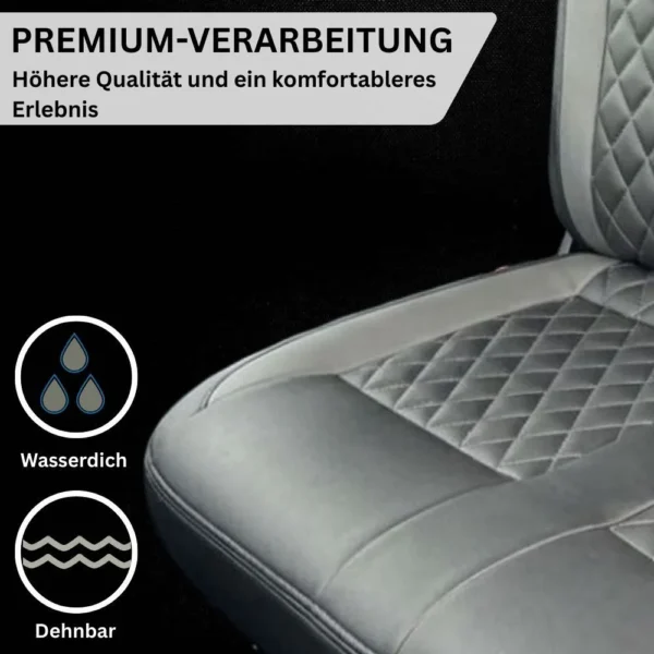 VW Transporter Grey & Black
