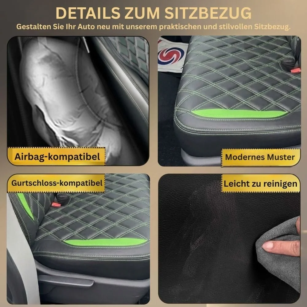 VW Transporter Green & Black